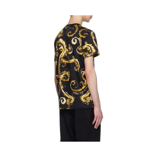 Barocco-Printed Crewneck T-Shirt