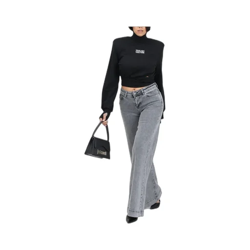 Wide Leg Denim Jeans