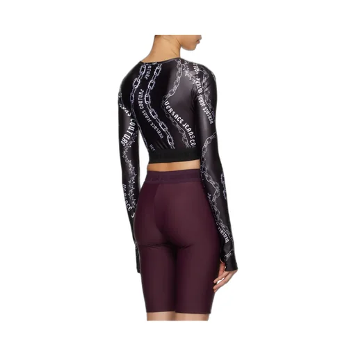 Chain Print Crop Top