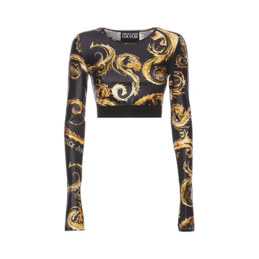 Cropped Long Sleeve Top