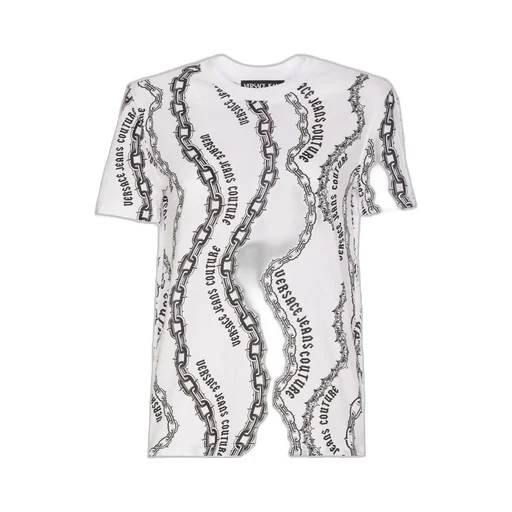 Chain Couture Printed Crewneck T-Shirt