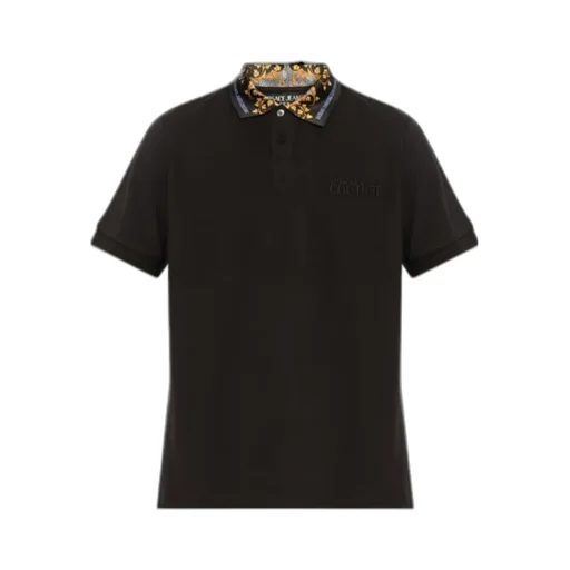 Logo Embroidered Short Sleeved Polo Shirt