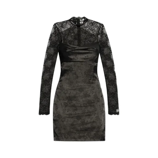 Lace Detail Mini Dress