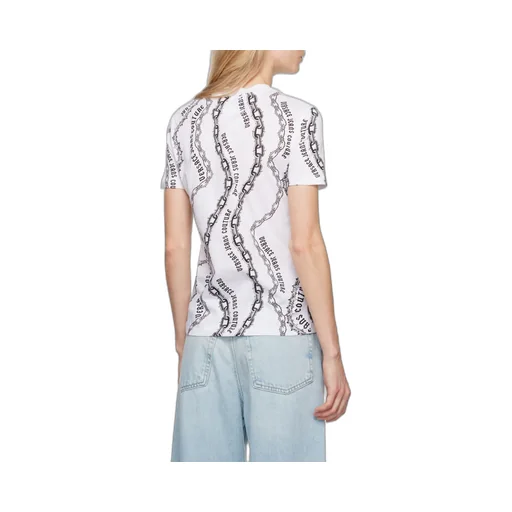 Chain Couture Printed Crewneck T-Shirt