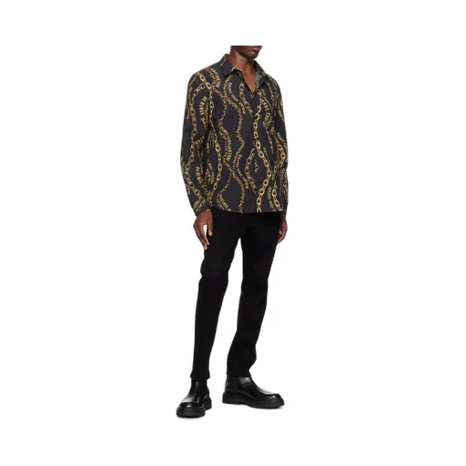 Chain Couture Cotton Shirt