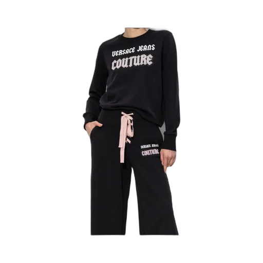 Jeans Couture Logo Crewneck Sweater