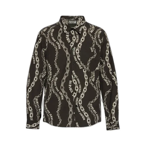 Chain Couture Printed Buttoned Shirt