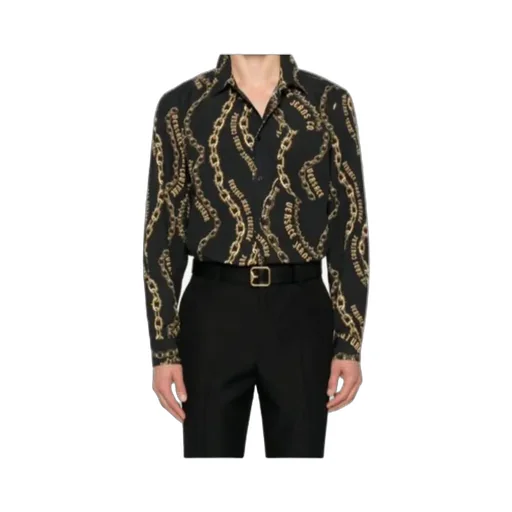 Chain Couture Cotton Shirt