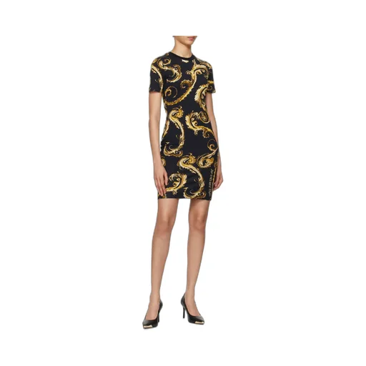 Baroque Print T-Shirt Dress