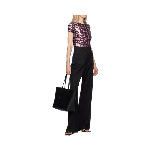 Logo Print Crop Top