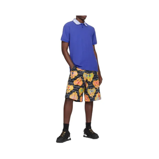 Lapel Short-Sleeved Polo Shirt