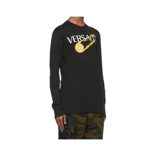 Safety Pin Long Sleeve T-Shirt