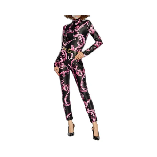 Chromo Couture-Print Jumpsuit