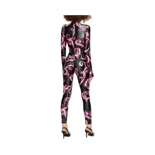 Chromo Couture-Print Jumpsuit