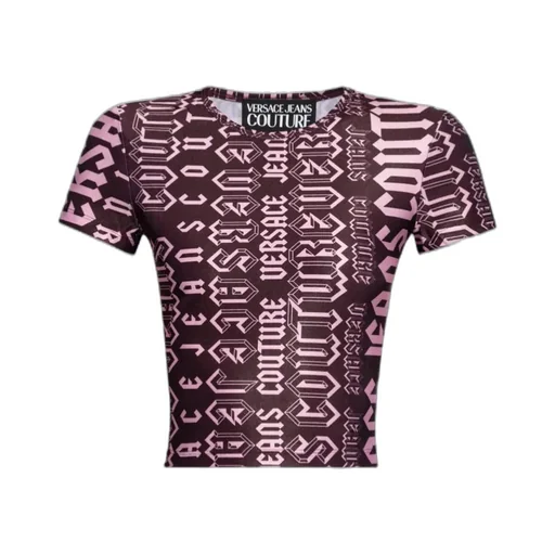 Logo Print Crop Top