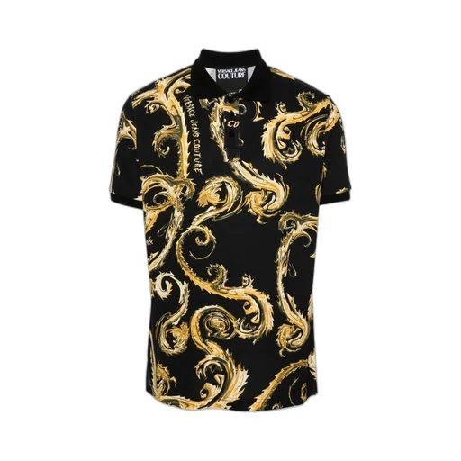 Baroque Print Polo Shirt