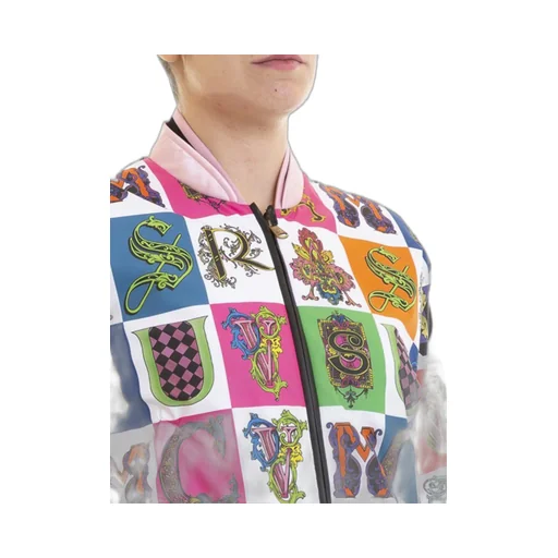 Splicing Details Baseball Jacket