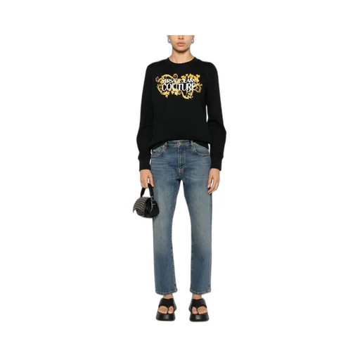 Logo Embellished Sweater