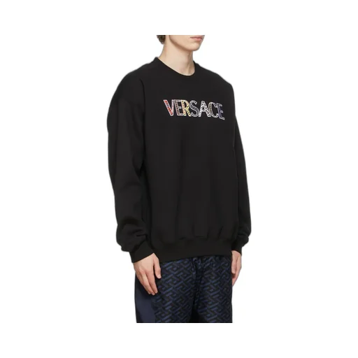 Logo Embroidered Crewneck Sweatshirt