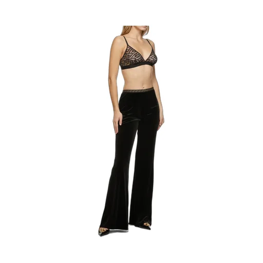 Greca Pattern Tulle Bralette