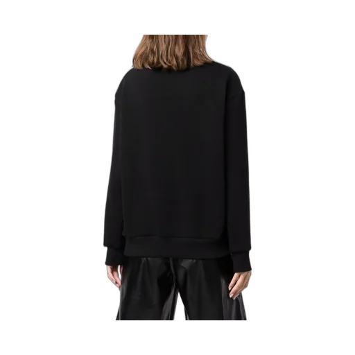 Medusa Crystal Embellished Sweatshirt