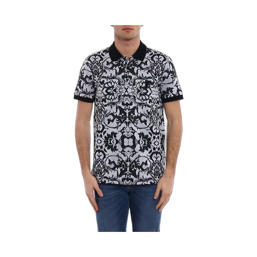 Pattern Jacquard Polo Shirt