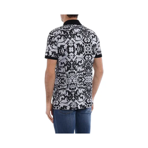 Pattern Jacquard Polo Shirt