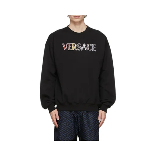 Logo Embroidered Crewneck Sweatshirt