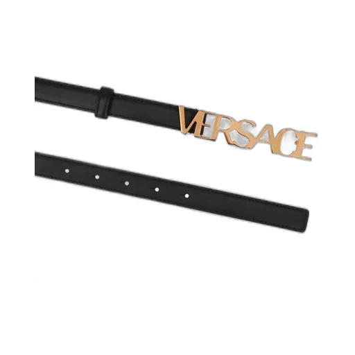 Logo Plaque Buckle Belt