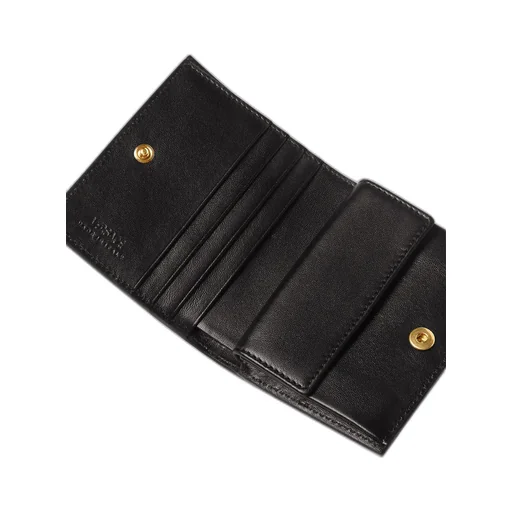 Logo Plaque Bifold Wallet