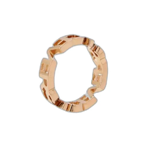 Logo Letter Shiny Ring