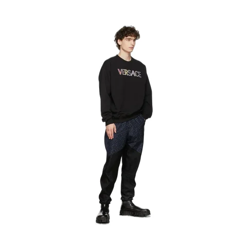 Logo Embroidered Crewneck Sweatshirt