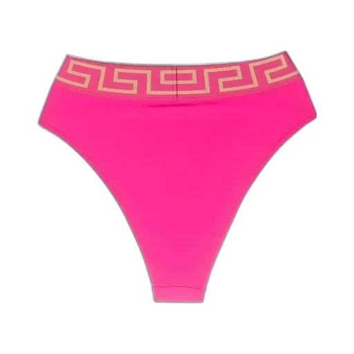 Greca High-Waist Bikini Bottoms