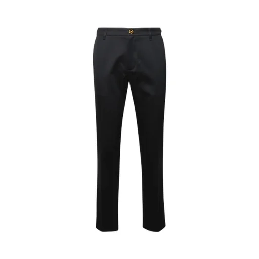 Pleat-Detailed Tapered-Leg Chino Trousers