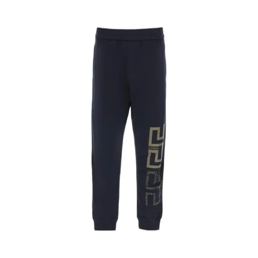 Greca-Print Track Pants