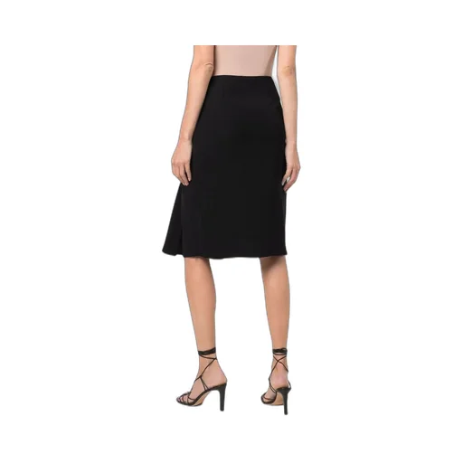 Pinch-Pleat A-Line Skirt
