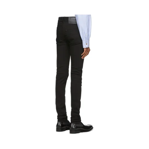 Logo Patch Slim-Fit Jeans