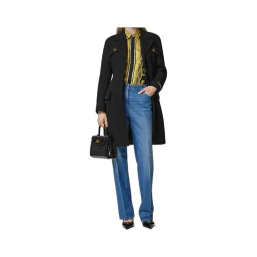 Pattern-Printed Long-Sleeved Shirt