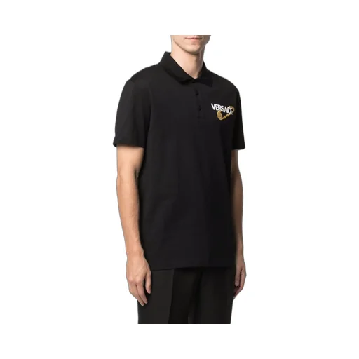 Safety Pin Short-Sleeve Polo Shirt