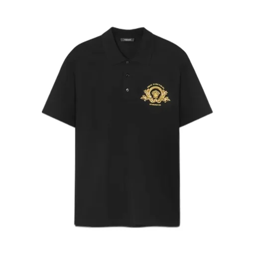 Coupe Blason Embroidered Short-Sleeved Polo Shirt