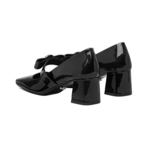 Gianni Ribbon Square-Toe Pumps