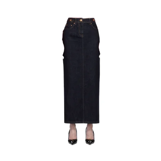 Medusa '95 High-Waist Denim Skirt