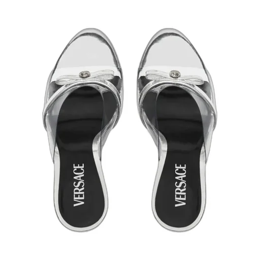 Gianni Ribbon 95Mm Wedge Mules