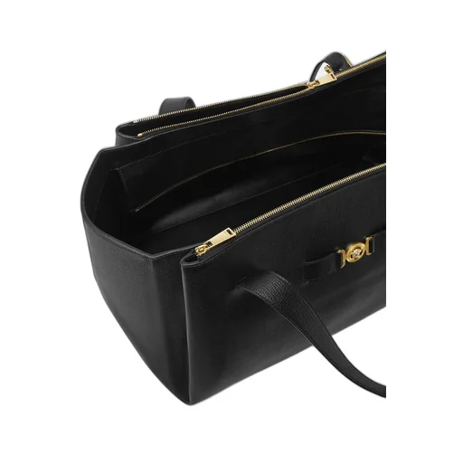 Medusa Plaque Top Handle Bag