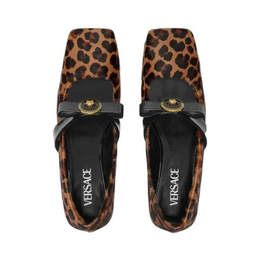 Square-Toe Ballerinas