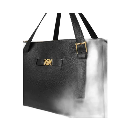 Medusa Plaque Top Handle Bag