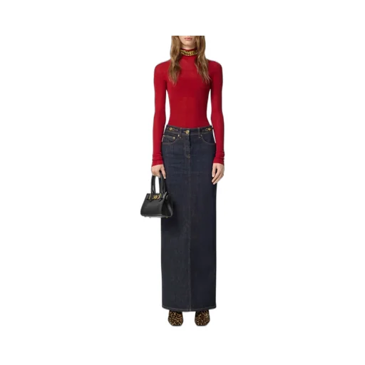 Medusa '95 High-Waist Denim Skirt