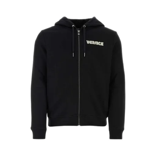 Zip-Up Drawstring Hoodie