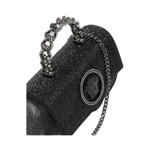 La Medusa Embellished Mini Shoulder Bag