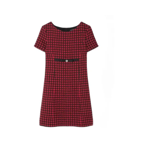 Medusa '95 Checked Mini Dress
